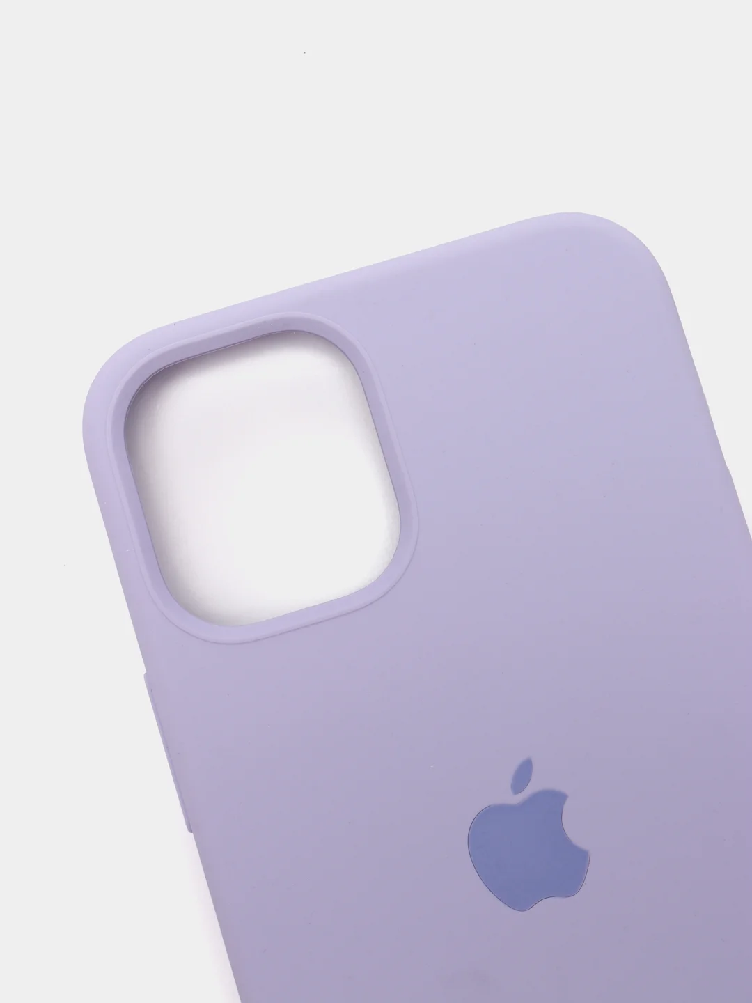 Лавандовый силиконовый чехол Iphone с логотипом