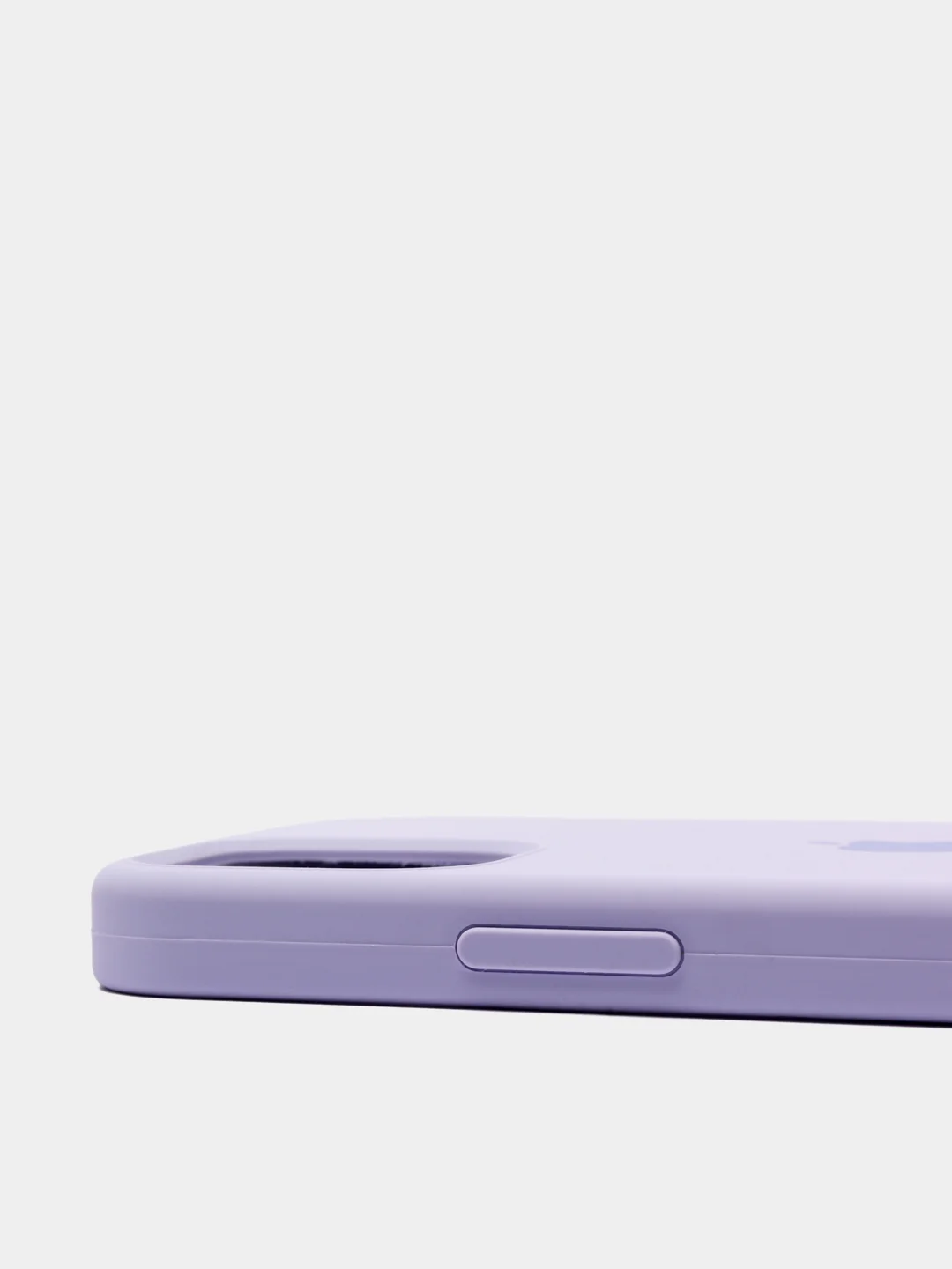 Лавандовый силиконовый чехол Iphone с логотипом