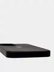 Черный силиконовый чехол Iphone с логотипом