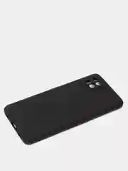 Черный чехол Samsung Galaxy A12 / M12, силиконовый