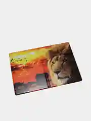 Алый обложка для паспорта Animal