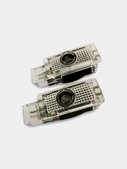 Штатная подсветка дверей с логотипом Mercedes - Benz C / CLK / SLK / SLR  №PMC-BZ6
