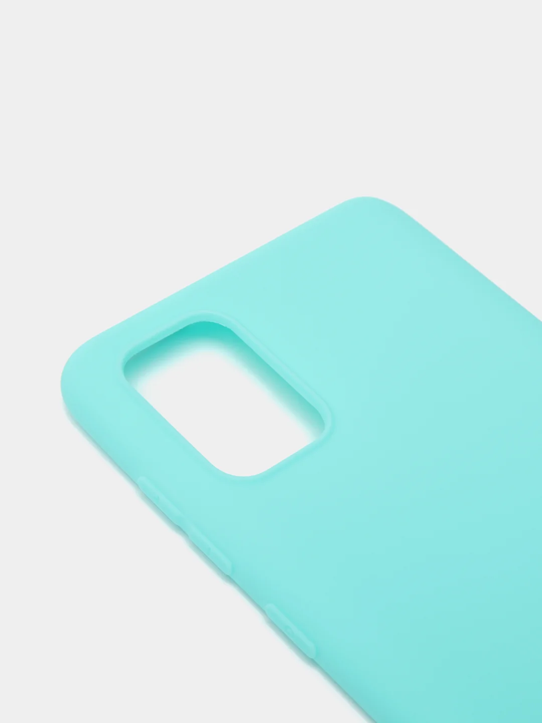 Бежевый чехол Samsung Galaxy A71, силиконовый