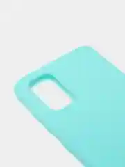 Бежевый чехол Samsung Galaxy A71, силиконовый