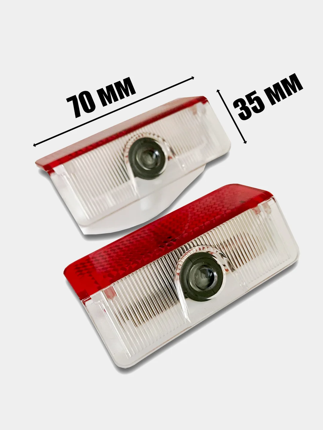 Штатная подсветка дверей с логотипом Mercedes - Benz GLK (08-16) / A W169 /B W245 №PMC-BZ3