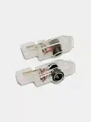 Штатная подсветка дверей с логотипом Mercedes - Benz R(W215) / ML(W164) /GL(X164) №PMC-BZ4