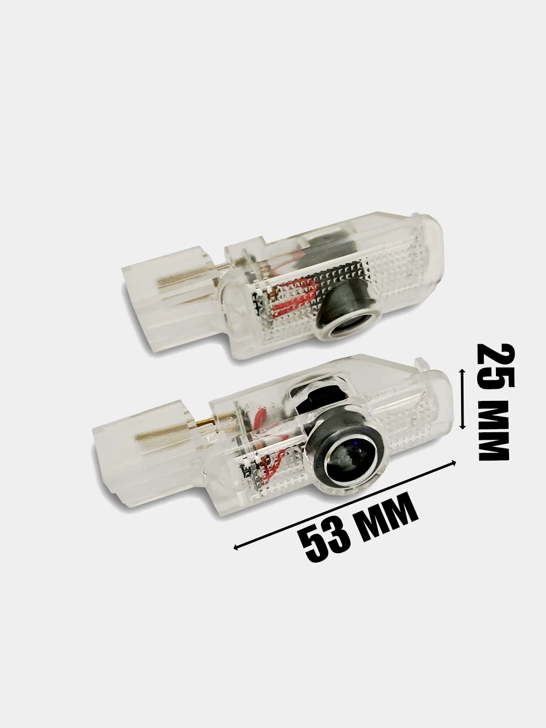 Штатная подсветка дверей с логотипом Mercedes - Benz R(W215) / ML(W164) /GL(X164) №PMC-BZ4
