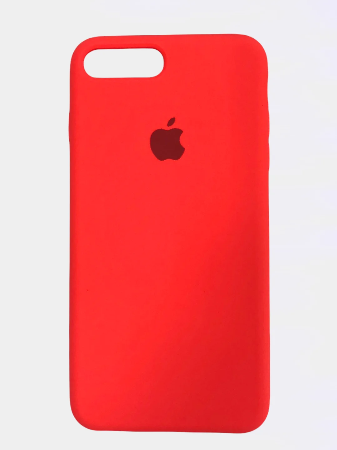 Коралловый чехол Silicone Case для iPhone 7 Plus 8 Plus
