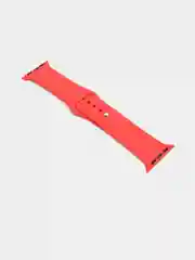 Алый силиконовый ремешок для Apple Watch 3, 4, 5, 6, 7 SE на 38/40 и 42/44
