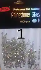 Стразы для ногтей, 1500 штук