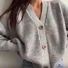 Кардиган на пуговицах