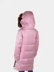 Бирюзовый удлиненная куртка-пальто для девочки, 6 - 10 лет