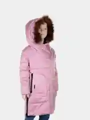 Бирюзовый удлиненная куртка-пальто для девочки, 6 - 10 лет