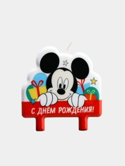 Свечки "С днём рождения", 8 х 8 см