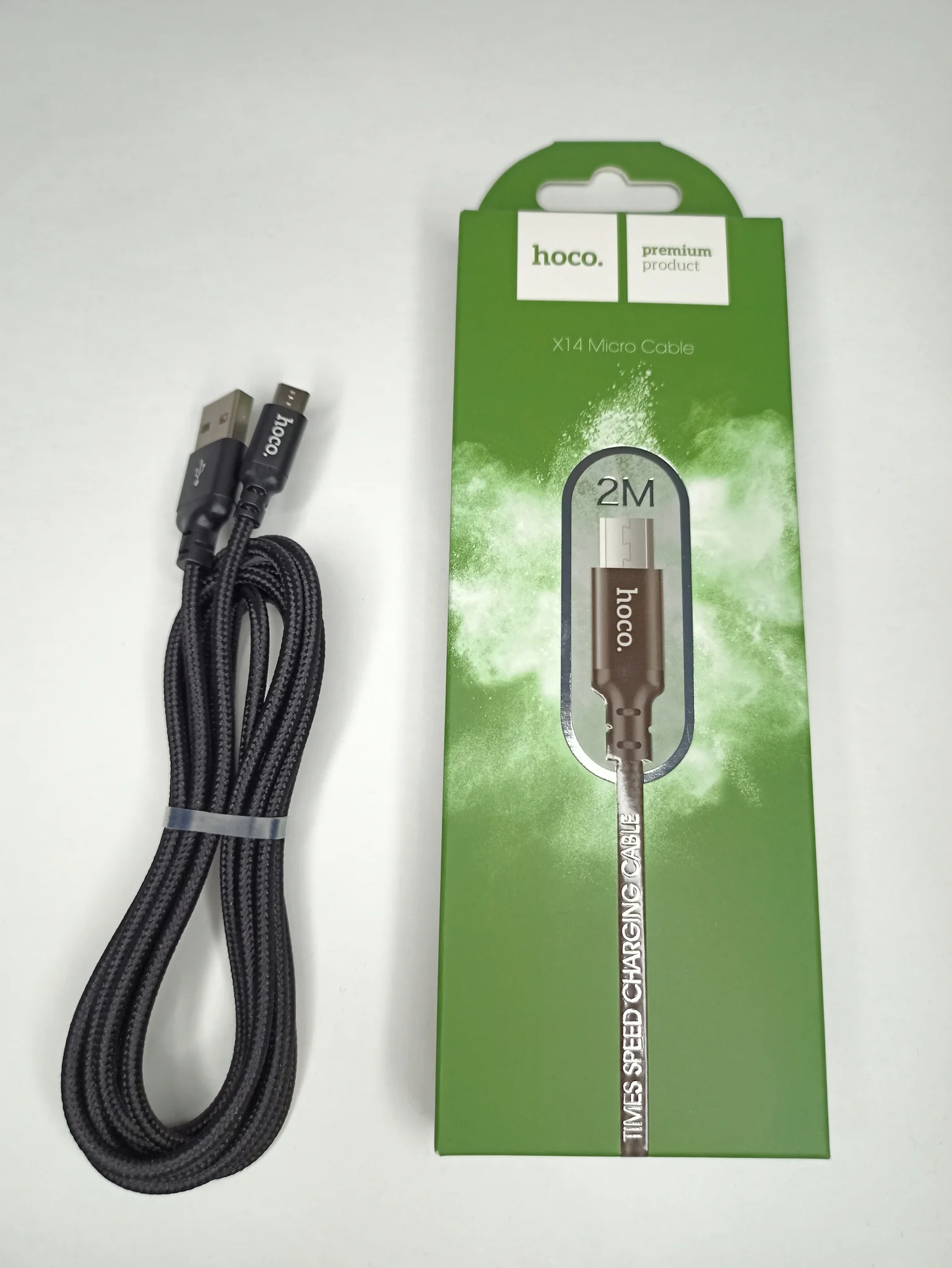Кабель USB Hoco X1 / Borofone, 2 м, для Android Micro Type-C iPhone