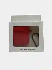 Красный чехол силиконовый для AirPods