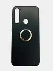 Черный чехол для Xiaomi Redmi с кольцом держателем на модели Note 8, 8T, 9S, 9 Pro, 10 Lite