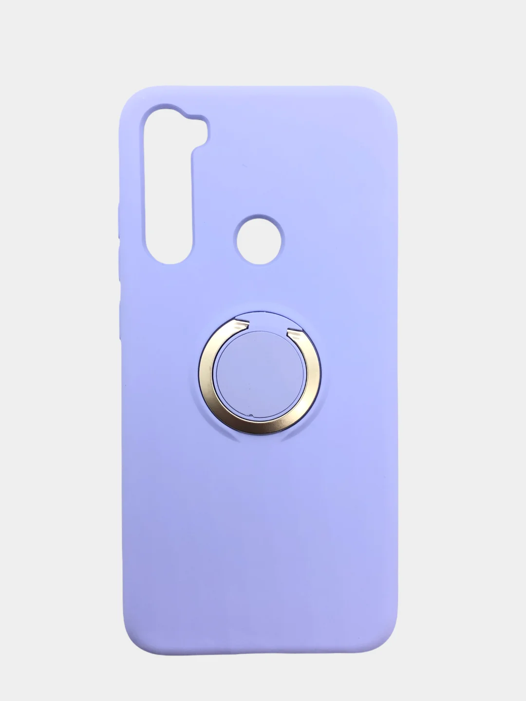 Лавандовый чехол для Xiaomi Redmi с кольцом держателем на модели Note 8, 8T, 9S, 9 Pro, 10 Lite
