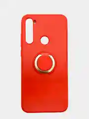 Красный чехол для Xiaomi Redmi с кольцом держателем на модели Note 8, 8T, 9S, 9 Pro, 10 Lite