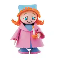 Набор для творчества из фоамирана. Кукла своими руками. Девочка со свечкой. Hobby Time