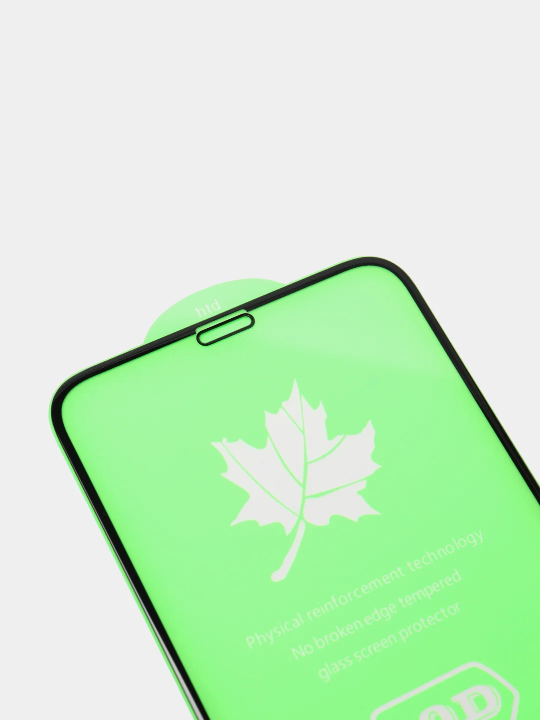 Черный защитное стекло 20D для iPhone 6, 6 plus, 7, 8, 7 plus, X, XS, 11, SE 2020