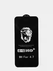 Черный 10d+ стекло для iPhone 6/6s, 6 Plus, 7/8, 7/8 Plus, XR/11, XS/11 Pro