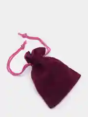 Фиолетовый мешочек бархатный