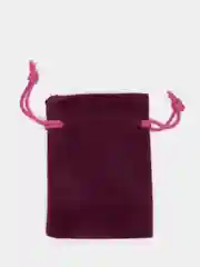 Фиолетовый мешочек бархатный