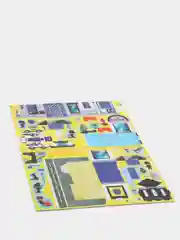 Розовый пазлы - конструктор 3D из пенокартона, трехмерная головоломка