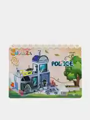 Розовый пазлы - конструктор 3D из пенокартона, трехмерная головоломка