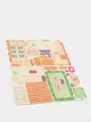 Оранжевый пазлы - конструктор 3D из пенокартона, трехмерная головоломка