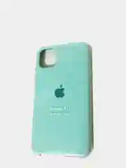 Бирюзовый чехол Silicone Case для iPhone 11