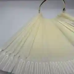 Молочный типсы на кольце для выкраски гель лака и дизайна, 50 штук