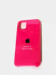 Розовый чехол Silicone Case для iPhone 11