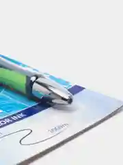 Ручка шариковая автоматическая Megapolis Concept, резиновый упор, узел 0.7 мм, синяя