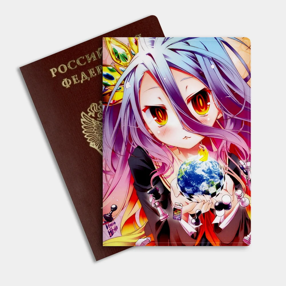 Обложка на паспорт NO GAME NO LIFE