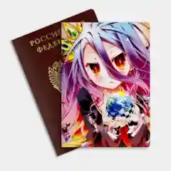 Обложка на паспорт NO GAME NO LIFE