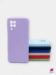 Чехол для Samsung Galaxy A22/M32 силиконовый с бархатной подкладкой