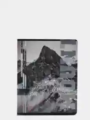 Серый традь 48 листов в клетку "Glitch"