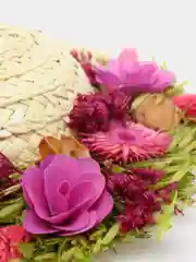 Фиолетовый декоративное настенное украшение Lillo "Шляпа", 23 см