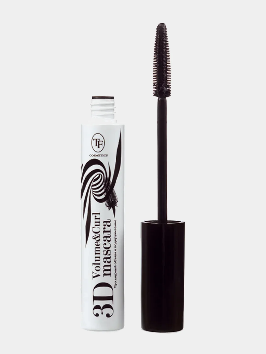 Черный тушь для ресниц "Black&White Show Mascara"