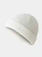 Белый шапка бини