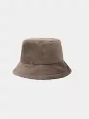 Карамельный панама меховая