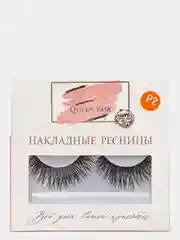 Ресницы накладные, с клеем, цвет чёрный, черно-синий