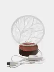 Черный светильник ночник светодиодный LED