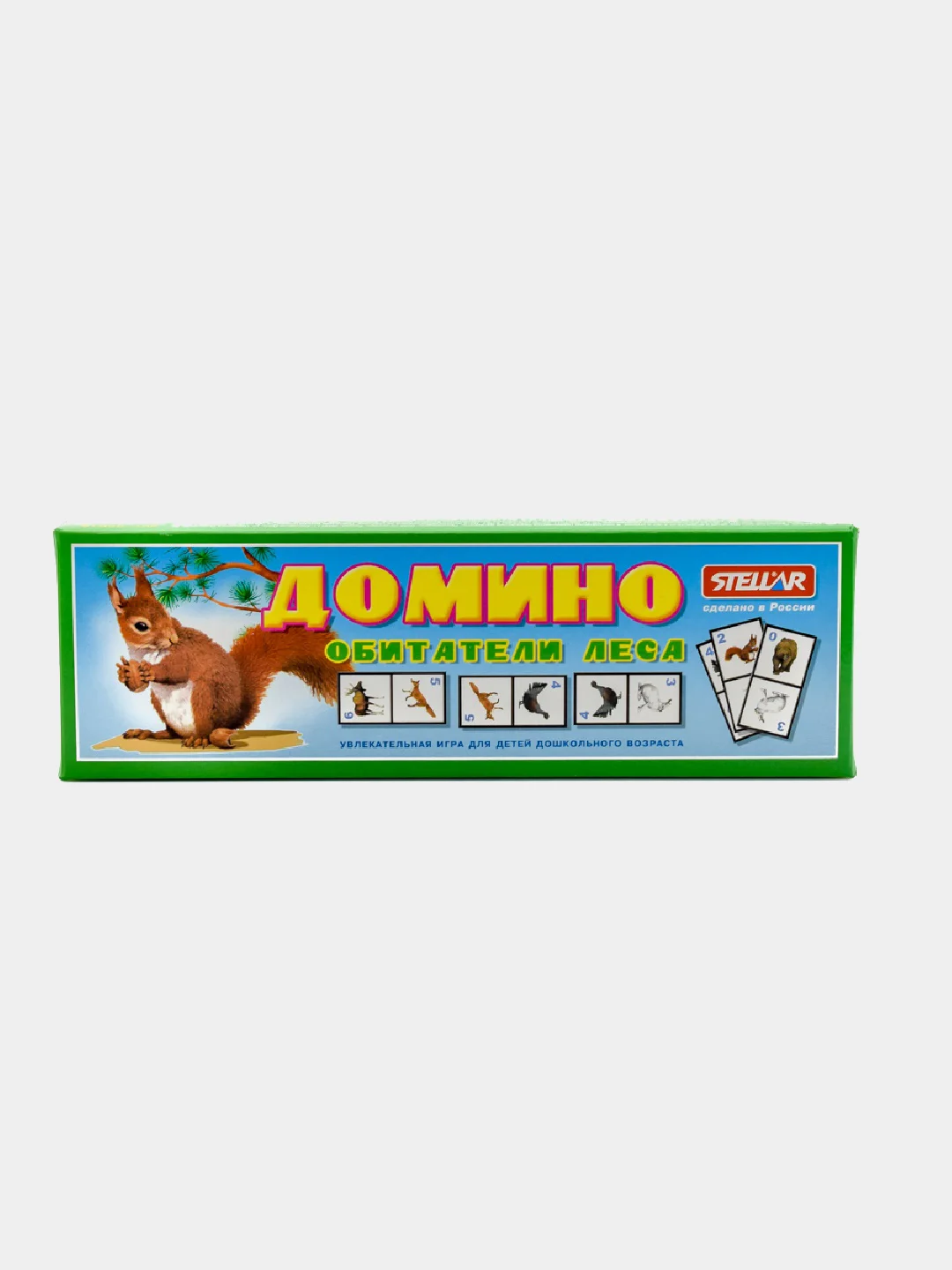 Зеленый домино детское большое