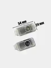 Штатная подсветка дверей с логотипом Volkswagen Touareg (04-10) / Passat (98-10) №PMC-V3