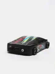 Черный индукционная USB зажигалка в виде гоночной машины