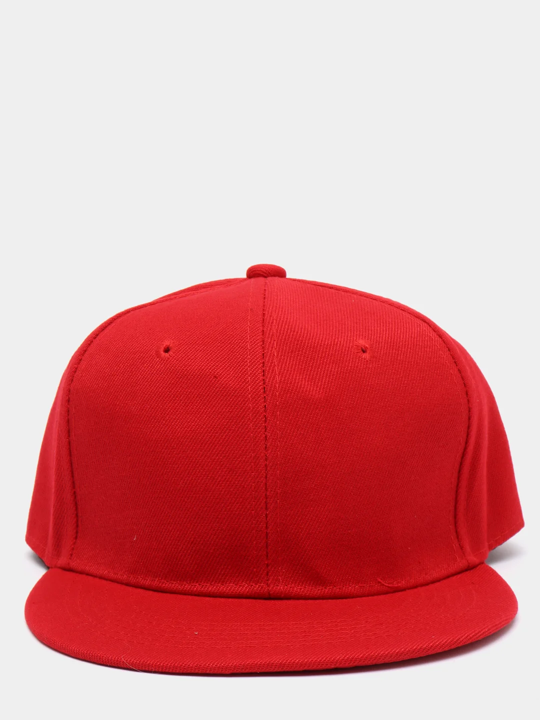 Голубой бейсболка молодежная Snapback, прямой широкий козырек