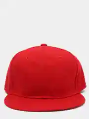 Голубой бейсболка молодежная Snapback, прямой широкий козырек